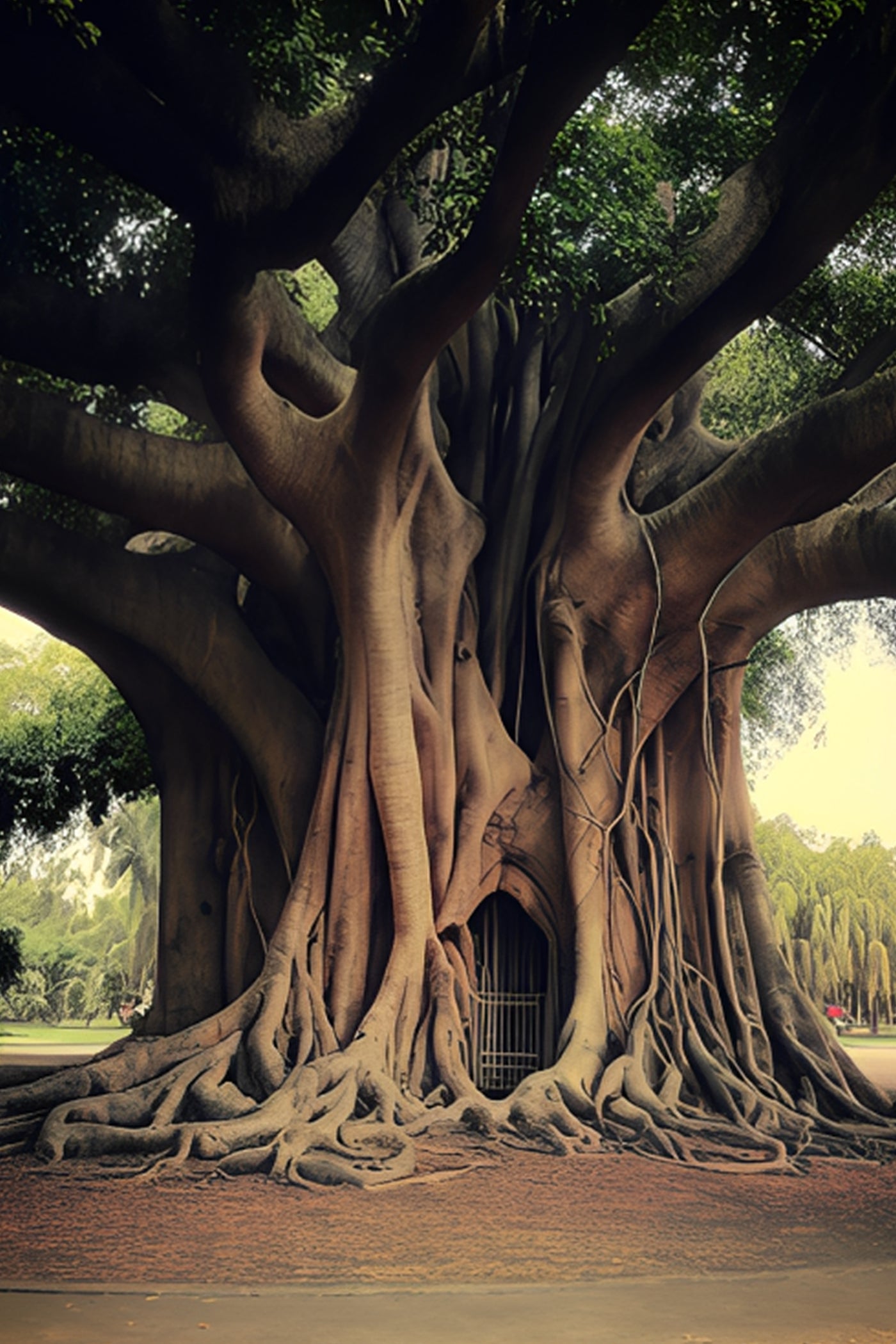 Banyan Trees is an Avenue plant and it symbolizes strength