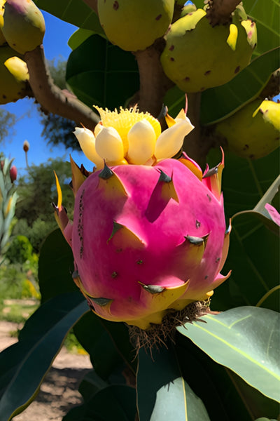 Dragon fruit thrives in tropical atmospheres